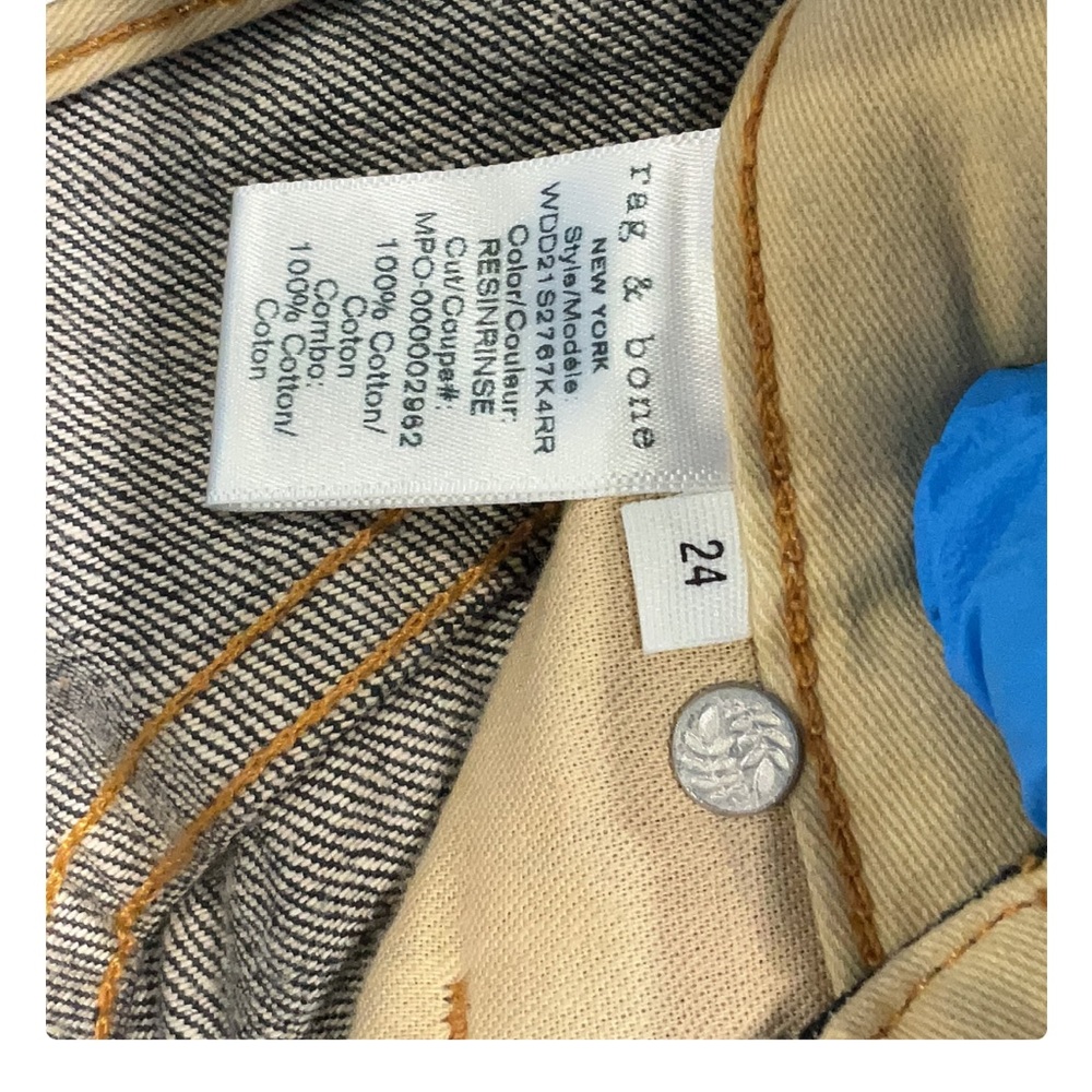 Rag and bone high rise dark was size 24